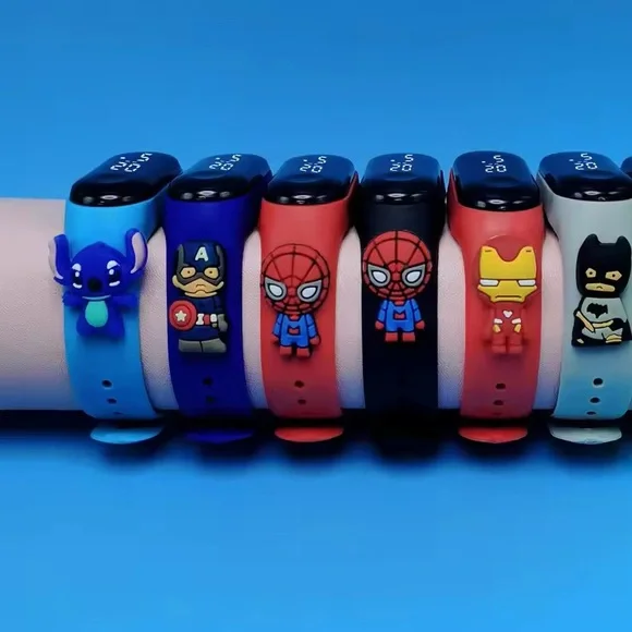 Disney Blue Lilo and Stitch Kids Digital Watch - Picture 8 of 10